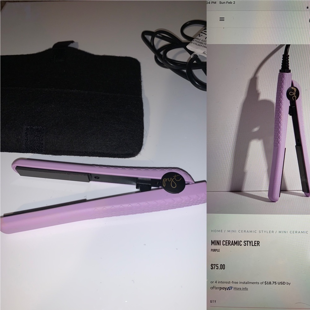 Hair straightener